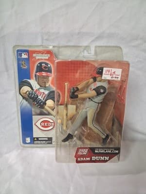 MC FARLANE SPORTS PICKS SERIES 2002 CINCINNATI REDS ADAM DUNN ROOKIE ACTION