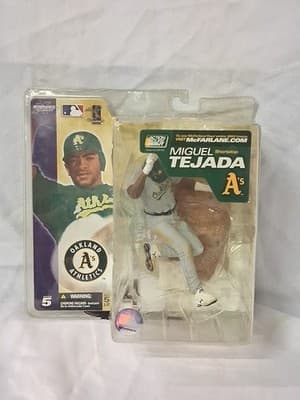McFarlane Miguel Tejada Oakland A’s Series 5 Gray Uniform Variant