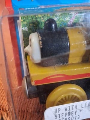 2000 Thomas & Friends STEPNEY 55 Wooden Train New Vintage IN BOX Used Condition - Thumbnail 4