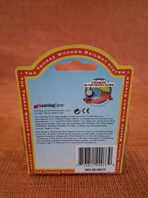 2000 Thomas & Friends STEPNEY 55 Wooden Train New Vintage IN BOX Used Condition - Thumbnail 6