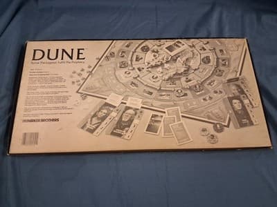PARKER BROTHERS DUNE VINTAGE 1984 Board Game COMPLETE VG Condition - Thumbnail 8