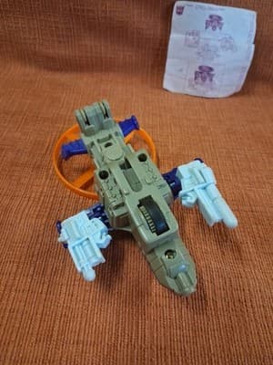 2002 McDonalds Happy Meal Transformers Armada Cyclonus Toy Broken Blade - Thumbnail 4