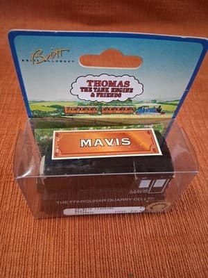 Thomas & Friends Wooden Railway - Mavis BROWN Label 1997 - Thumbnail 2