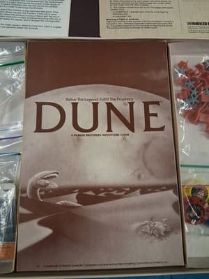 PARKER BROTHERS DUNE VINTAGE 1984 Board Game COMPLETE VG Condition - Thumbnail 6