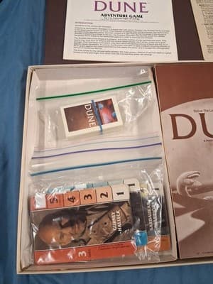 PARKER BROTHERS DUNE VINTAGE 1984 Board Game COMPLETE VG Condition - Thumbnail 4