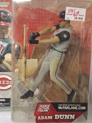 MC FARLANE SPORTS PICKS SERIES 2002 CINCINNATI REDS ADAM DUNN ROOKIE ACTION - Thumbnail 2