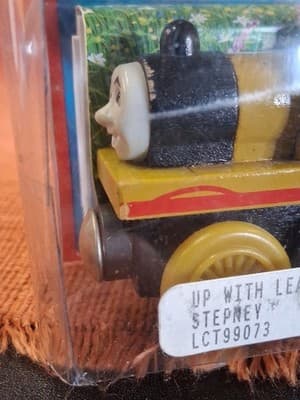 2000 Thomas & Friends STEPNEY 55 Wooden Train New Vintage IN BOX Used Condition - Thumbnail 5