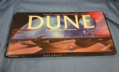 PARKER BROTHERS DUNE VINTAGE 1984 Board Game COMPLETE VG Condition