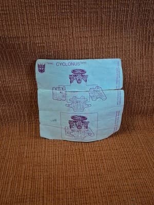 2002 McDonalds Happy Meal Transformers Armada Cyclonus Toy Broken Blade - Thumbnail 5