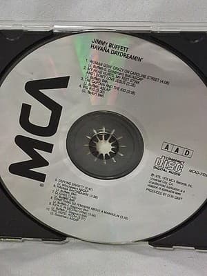 Jimmy Buffett Havana Daydreamin’ US CD Early MCA Records Issue - Thumbnail 5