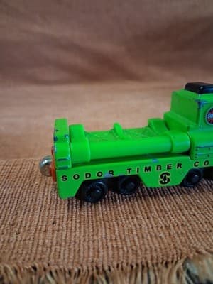 Thomas and Friends Take-Along Sodor Timber Company Wagon Diecast Metal 2003 - Thumbnail 3