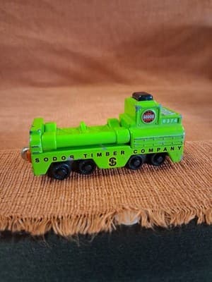 Thomas and Friends Take-Along Sodor Timber Company Wagon Diecast Metal 2003 - Thumbnail 2