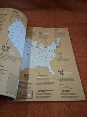 National Geographic Dec 1988 Holographic Cover With Endangered Earth Map - Thumbnail 7