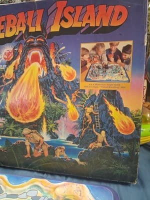Vintage Fireball Island Milton Bradley 100% Complete 100% Original - 1986 Nice! - Thumbnail 3