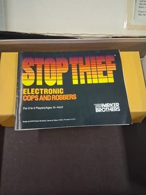 1979 STOP THIEF Electronic Cops & Robbers Board Game COMPLETE - New Battery - Thumbnail 8