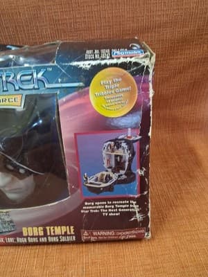 Star Trek the Next Generation Strike Force Borg Temple Playmates NIB 1997 - Thumbnail 4