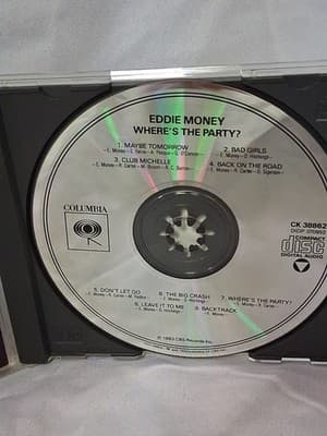 Where's the Party by Eddie Money Cd Very Clean 🎶 - Thumbnail 4