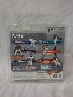 McFarlane MLB Series 9 Magglio Ordonez Chicago Chase Black Jersey Action Figure - Thumbnail 4
