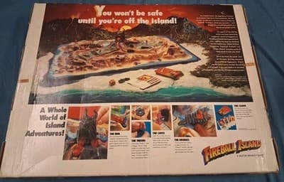 Vintage Fireball Island Milton Bradley 100% Complete 100% Original - 1986 Nice! - Thumbnail 11