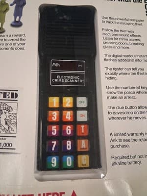 1979 STOP THIEF Electronic Cops & Robbers Board Game COMPLETE - New Battery - Thumbnail 5