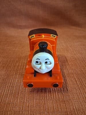 James The Red Engine Thomas The Train 2004 Tomy Pull & Go Plastic Friction Toy - Thumbnail 2