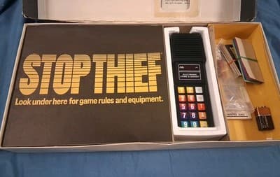 1979 STOP THIEF Electronic Cops & Robbers Board Game COMPLETE - New Battery - Thumbnail 6