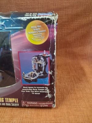 Star Trek the Next Generation Strike Force Borg Temple Playmates NIB 1997 - Thumbnail 6