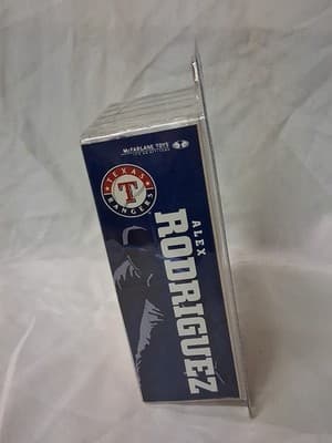 McFarlane SportsPicks MLB Series 8 Alex Rodriguez Texas Rangers Figure NIB 2003 - Thumbnail 3