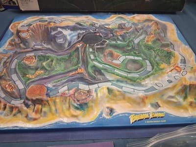 Vintage Fireball Island Milton Bradley 100% Complete 100% Original - 1986 Nice! - Thumbnail 8