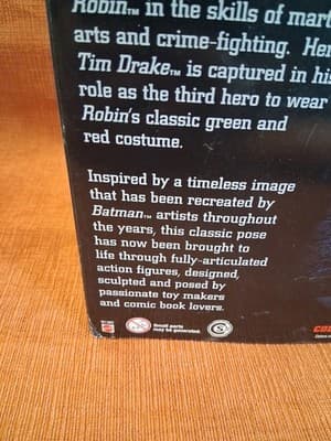 Batman & Robin Figures Toys R Us Exclusive DC Comics 2007 Mattel - Thumbnail 10