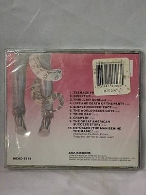 Alice Cooper Constrictor CD 1986 MCA MCAD-5761 NEW SEALED Original Press 🎸🎶 - Thumbnail 2