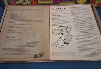 1980 TSR Hobbies Inc. DUNGEON! Fantasy Board Game. Vintage With Instructions - Thumbnail 4