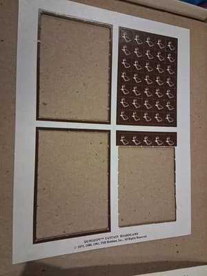 1980 TSR Hobbies Inc. DUNGEON! Fantasy Board Game. Vintage With Instructions - Thumbnail 5