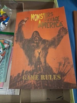 Avalon Hill Boardgame Monsters Ravage America Box Fair/EX - Thumbnail 10