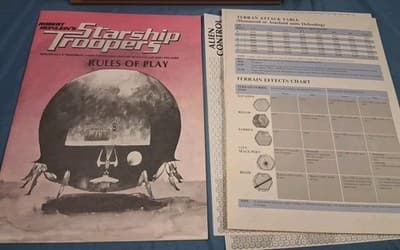 Vtg 1976 Avalon Hill Starship Troopers Bookcase BoardGame SciFi Wargame Heinlein - Thumbnail 8