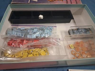 Vtg 1976 Avalon Hill Starship Troopers Bookcase BoardGame SciFi Wargame Heinlein - Thumbnail 9
