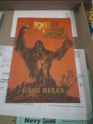 Avalon Hill Boardgame Monsters Ravage America Box Fair/EX - Thumbnail 13