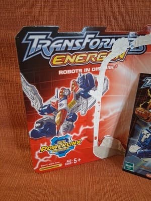 Transformers Energon Starscream Deluxe Class Hasbro 2004 Powerlinx Battle Figure - Thumbnail 2