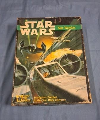Star Wars - Star Warriors - West End Games - 40201 - Complete With dice Punched