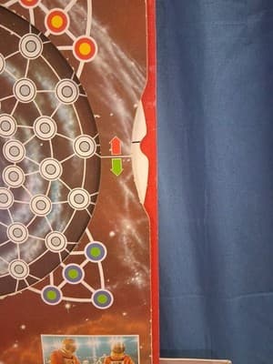Space 1999 - Milton Bradley Board Game TV Series Complete Vintage! Unpunched - Thumbnail 8