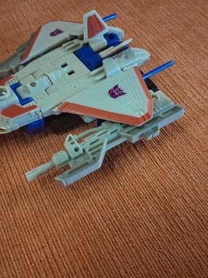 Transformers Energon Starscream Deluxe Class Hasbro 2004 Powerlinx Battle Figure - Thumbnail 10