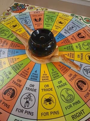 Vintage Mystic Skull the Game of Voodoo Board Game 1964 Ideal See Photos - Thumbnail 8
