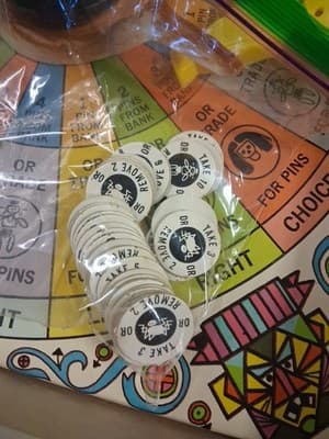 Vintage Mystic Skull the Game of Voodoo Board Game 1964 Ideal See Photos - Thumbnail 5