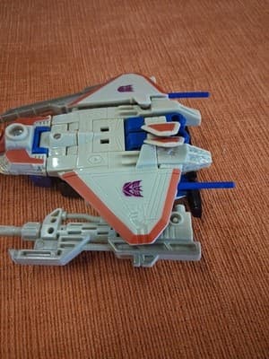 Transformers Energon Starscream Deluxe Class Hasbro 2004 Powerlinx Battle Figure - Thumbnail 6