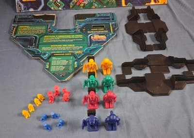 Vintage Milton Bradley The Omega Virus Board Talking Game 100% Complete w/ Card - Thumbnail 8