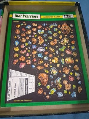 Star Wars - Star Warriors - West End Games - 40201 - Complete With dice Punched - Thumbnail 4