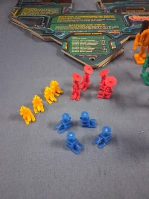 Vintage Milton Bradley The Omega Virus Board Talking Game 100% Complete w/ Card - Thumbnail 9