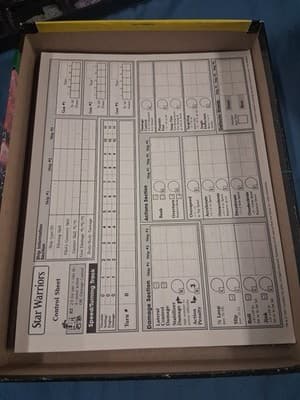 Star Wars - Star Warriors - West End Games - 40201 - Complete With dice Punched - Thumbnail 5