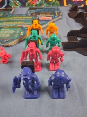 Vintage Milton Bradley The Omega Virus Board Talking Game 100% Complete w/ Card - Thumbnail 10