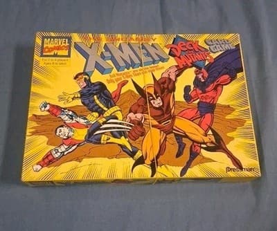 Marvel Comics The Uncanny X-Men Deck The Mutants Card Game (Pressman, 1992)
